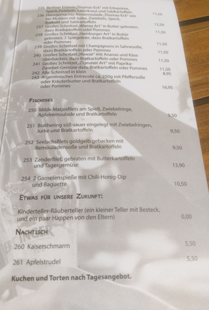 Deutsche Küche in Berlin - Der Test bei Thomas Eck